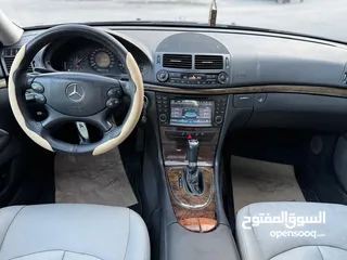  11 مرسيدس E200 Amg 6'3 فل كامل فحص كامل 2006 المالك الثاني