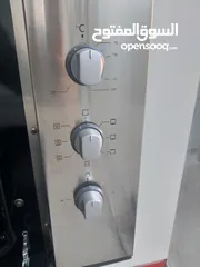  5 فرن بلد ان كهرباء نوع ارستون إيطالي حجم 90×50 لون سلفر مستخدم بحاله ممتازه ومكفول