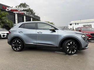  4 كيا سبورتاج ترخيص 2022 محرك 1600 هايبرد plug in/يقطع على الشحنه 65 كيلو متر