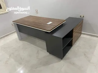  25 مكتب مدير اداري مودرن خشب او زجاج اثاث مكتبي -modern office furniture desk