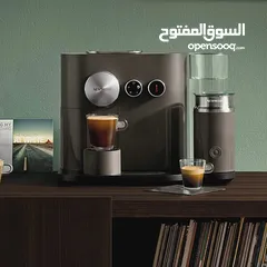  12 مكينة صنع القهوة مع خفاقة الحليب - Nespresso coffee machine