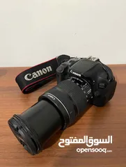  1 كاميرا كانون700d canon   محبوبة الجماهير عدسة canon 18-135mm