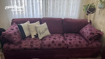  1 كنب صالون للبيع في اربد حي القصيلة