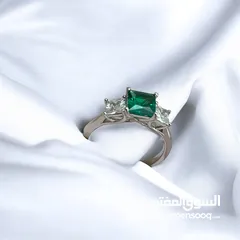  6 خواتم فضة أصلي مختوم s925 ، موديلات حديثة ، نمر مختلفة