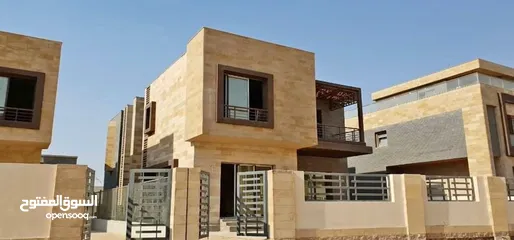  6 للبيع اخر Quatro villa ف اخر مرحله فيلات بكمبوند تاج سيتي امام المطار