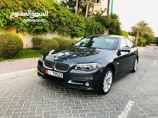  8 ‏BMW 528i موديل 2016 فل اضافات بحالة ممتازة  Bmw 528 i 2016 full option very clean car