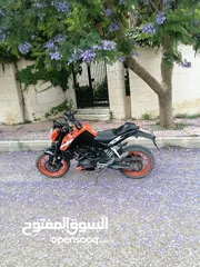  5 دراجة KTM Duke 200cc 2020