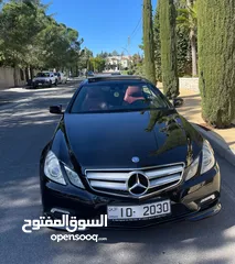  1 مرسيدس بنز E250 كوبيه 2010 AMG Kit  غرغورية مالك واحد بحالة الوكالة