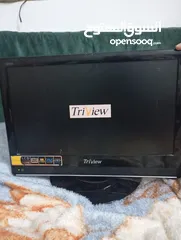  3 شاشه بوصهLCD22  مدخل HDMI  وقاعده طاوله