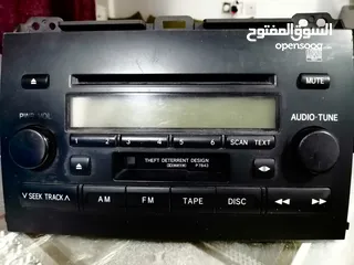  2 Toyota PRADO Radio/Stereo + KENWOOD Stereo