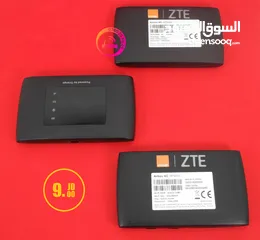  19 راوتر مودم أمنية زين أورنج لخطوط انترنت 4G متنقل و ثابت Orange Umnaih Zain