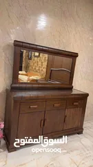  6 غرفة فة سفره 6 كراسي خشب بلوط وتك
