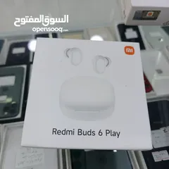  4 Redmi Buds 6 play بلوتوث الاصليه