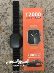  1 ساعة T2000 Watch Ultra 2 جديدة