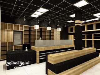  4 محل تجاري ع الشارع الرئيسي منطقه حيويه
