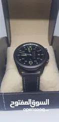  11 SAMSUNG GALAXY WATCH 3 SIZE 45MM BLACK LEATHER BAND