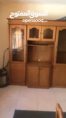  2 بوفيه سفره متوفر لون عسلي و لون جوزي (مندون التلفاز)