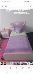  1 غرفة نوم أطفال لبنت للبيع لون زهر فاتح