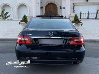  4 مرسيدس E200 CGi موديل 2013 صنف AMG وارد الشركه توفيق غرغور