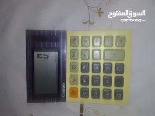  12 الة حاسبة نوع كانون  canon  اصلي يابانية تايوان نوع LS/82H