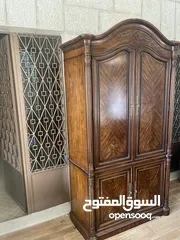  4 3 فضيات نوع Drexel Heritage امريكي + طاولة ايكيا