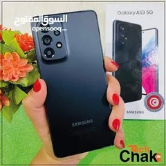  5 اخو الجديد Samsung A53 5G رام 16 جيجا 256 أغراضة والكرتونه الأصلية متوفر توصيل