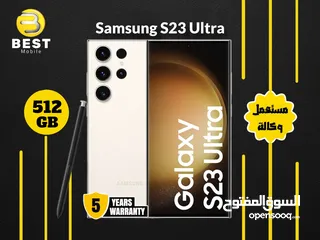  1 مستعمل بحالة الجديد سامسونج اس 23 الترا // samsung s23 ultra 512G