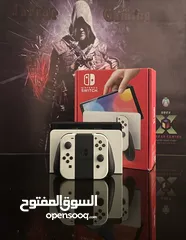  4 Nintendo switch Oled بحاله الجديد