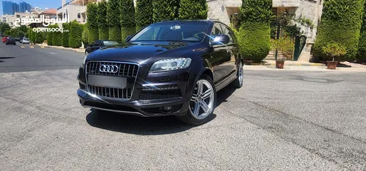  14 كاش أو اقساط من المالك AUDI Q7 2013 SLINE ممشى قليل 3.0cc سوبر تشارج فل كامل أعلى صنف فحص كامل