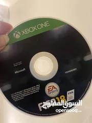  2 CD Fifa18اسطوانة اكس بوكس ون