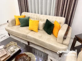  3 طقم كنب نيوكلاسيك  Neoclassic غير مستعمل