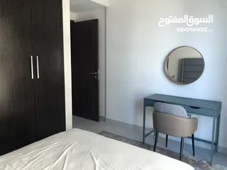  14 غرفه و صاله مفروشه بالكامل و كل شي جديد-1bdr apartment for rent brand new