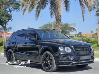  1 BENTNEY BENTAYGA 2019 GCC FULL OPTION UNDER WARRANTY V12