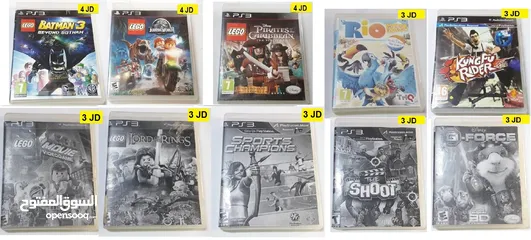  19 سيديات بلايستيشن 3 للبيع PS3 Games