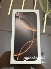  1 Iphone 16 pro max desert titanium dual sim