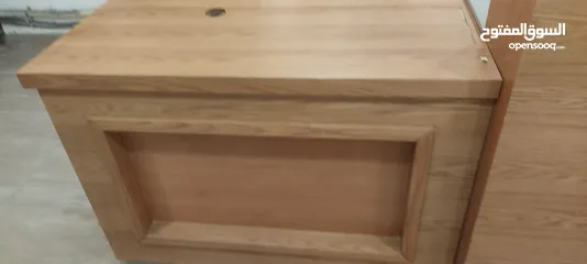  3 كاونتر خشب للمطاعم والمقاهي