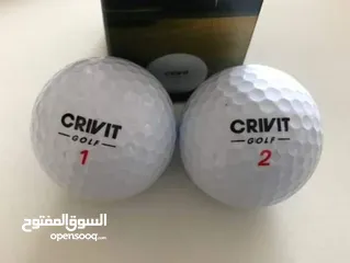  1 كرة الجولف crivit »12x crivit premium 3-cings golf balls المسافة كرة الجولف كرات الغولف الاحترافية