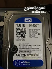  2 هارديسك ون تيرا. محرك الأقراص الصلبة WD Blue SATA سعة 1 تيرابايت