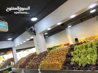  12 ستاندات وفروش خضار وفواكة للبيع استعمال بسيط للبيع