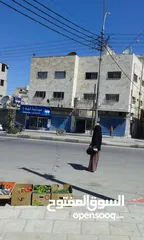  6 ثلاثة محلات تجارية للإيجار بدون خلو في موقع مميز في الزرقاء السوق التجاري قرب دوار معصوم شارع رئيسي