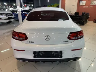  21 مرسيدس C300 Coupe  موديل 2017 خليجي فل اوبشن بحاله ممتازه