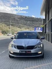  2 سكودا اوكتافيا 2020/19 بحالة الوكالة ولا غرام بوية