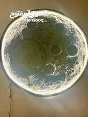  2 قمر مضيء معلقات شغل يدوي عمل اكثر من موديل