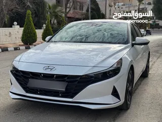  3 هيونداي النترا  blue hybrid 2021 جمرك جديد