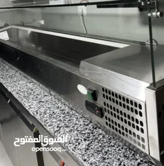  1 ثلاجة بسطة للخضار (معدنيا)