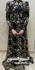  4 فستان طويل محجبات سهره/ أعراس/ خطبه