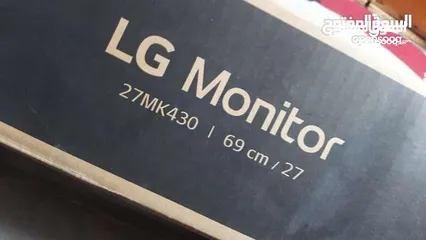  6 شاشة FHD, LG 75hz , 27inch للبيع