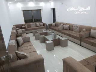  16 جلسات خليجية 20 مقعد طقم طربيزات ومراكي + 15 قورن