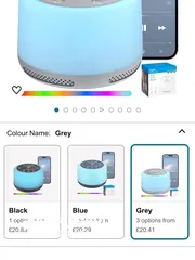  2 White noise machine جهاز الضوضاء البيضاء (جديد بالكرتونة)