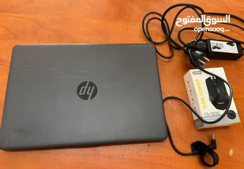  1 لابتوب hp الجيل العاشر مناسب للدراسة والمهام اليومية